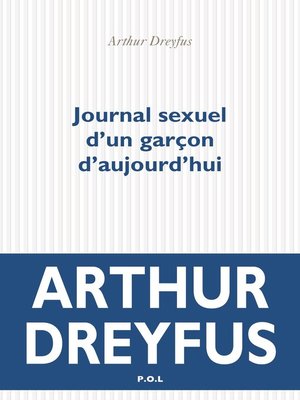 cover image of Journal sexuel d'un garçon d'aujourd'hui